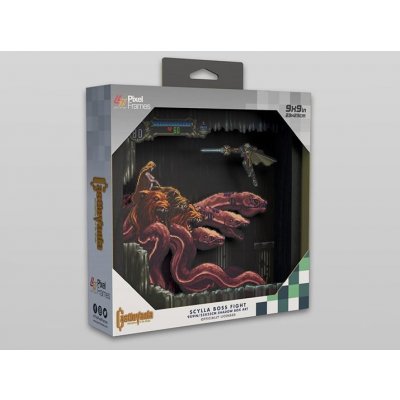 Pixel Frames - Castlevania: Symphony of the Night Scylla Boss Fight 23x23cm