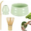 Základný set zeleného čaju Matcha Bambusová