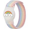 MG Kids Rainbow remienok na Apple AirTag, farebný