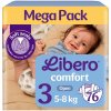 Balenie plienok Libero Comfort 5-8 kg Midi 3 (76 ks) Libero