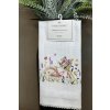 Soft Cotton FLOWER BASKET Bia 50 x 70 cm Biela