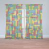 Sablio Záclony Farebná stavebnica: 2ks 150x250cm