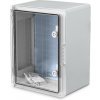 NLH-300x400-T - Plastová rozvodnicová skriňa na povrch, 300x400x220mm, IP65