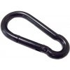 Mister B Carabiner Black 8 cm, kovová karabínka pre bondage