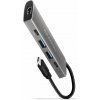 AXAGON HMC-5G21, USB 10Gb/s hub, porty 2x USB-A, 2x USB-C, HDMI 4k/30, PD 60W, kábel USB-C 13cm (HMC-5G21)