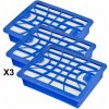 3x Filter vzduchu HEPA H13 pre vysávače ZELMER 5000.0050