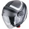 Prilba Scorpion EXO-CITY II RIVA Matt Silver Black White Veľkosť: XS (53-54 cm)