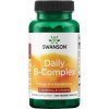 Swanson Daily B-Complex, Denný B-komplex, 100 rastlinných kapsúl