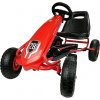 LeanToys Gokart HP003D nafukovacie kolesá červená