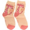 Giraffe Detské ponožky oranžové