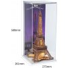 RoboTime 3D drevená skladačka Nočná Eiffelova veža svietiaca