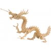 Woodcraft Drevené 3D puzzle Drak M005