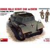Dingo Mk.II PzKpWg Mk.I 202 w. Crew 1/35 MiniArt