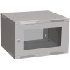 Solarix Networks Limited Rozvádzač dátový nástenný skladaný SENSA LITE 6U 450mm, dvere sklo, SENSA-L-6U-545-11-G