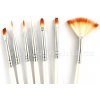 Štetce na nechtovú modeláciu - súprava 7 ks