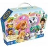 Trefl Puzzle v kufříku Tlapková patrola: Skye a Everest 70 dílků Třpytivé