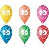 Balón, 26 cm, číslo: 10, 5ks