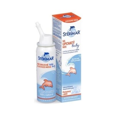 STÉRIMAR baby Na upchatý nos nosový mikrosprej s obsahom morskej vody 50 ml