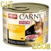 Animonda Carny Cat Senior Hovädzie, Kura a syr 6 x 200g