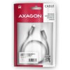 AXAGON BUCM2-CM25AB, CHARGE kabel USB-C - USB-C, 2,5m, Hi-Speed USB, PD 240W 5A, ALU, oplet, černý (BUCM2-CM25AB)