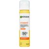 Garnier Vitamin C Brightening Over Make-Up UV Mist SPF50+ dlhotrvajúca rozjasňujúca opaľovacia h ml a na tvár 75 ml
