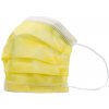 A.L.K.A. Ochranné rúška žlté jednorazové 3-vrstvové 50 ks