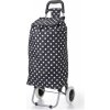 Nákupní taška HOPPA ST-205 - černá / bílá - 48 L