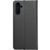 Puzdro / obal pre Samsung Galaxy A13 čierny - kniha Forcell Luna Book Carbon