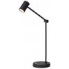 LUCIDE 36622/03/30 TIPIK stolové svietidlo V640mm LED 3W/240lm 2700K čierna, nabíjateľná batéria, 3StepDIM