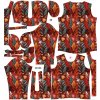 Takoy Panel so strihom 40 dámska softshell bunda SPORT jesenné listy Mandy-NS-27265