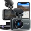 AUTOMOBILOVÝ VIDEOREKORDÉR PREDNÁ ZADNÁ STRANA POĽSKÉ MENU WiFi GPS 4K Ultra HD