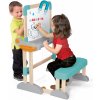 Lavica na písanie a kreslenie Modulo Space Desk Smoby magnetická/na kriedu obojstranná skladacia s 80 doplnkami
