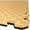 Sedco TATAMI PUZZLE podložka - Dvojfarebná - 50x50x2,0 cm podložka fitness - béžová/mořská zelená