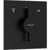 Hansgrohe DuoTurn E - Batéria pod omietku, na 2 spotrebiče, matná čierna 75417670