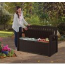 Záhradná lavica KETER Patio Bench 227 l