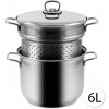 ARIAN 9490 Nerezový gastro hrniec na špagety, 22cm, 6L