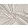Kvalitex Saténové prestieradlo LUXURY COLLECTION biele rozmer 90x200 cm.