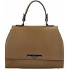 Dámska kožená kabelka do ruky pieskovohnedá - ItalY Yoselin hnedá