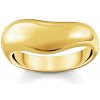 Thomas Sabo TR2473-413-39-54 Bold - Gold-plated Ring in curved shape