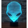 Beling Detská lampa, Mimozemšťan, 7 farebná QS235