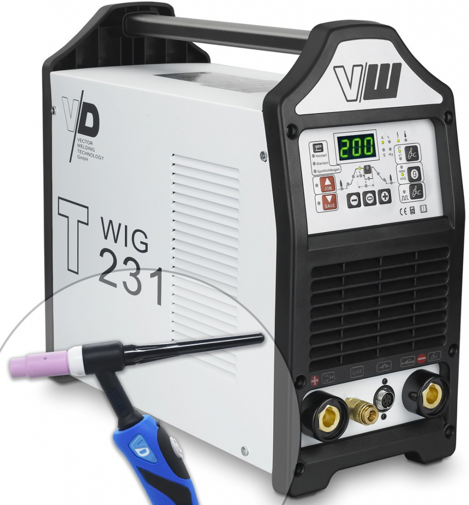 Vector Welding DIGITAL T231 WIG SET