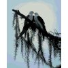 Zuty – Maľovanie Podľa Čísel – Vtáky Na Konári (D. Rusty Rust), 40 × 50 cm, Plátno + Rám 8596530171935