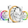 be quiet! Light Wings WHITE 140mm PWM high-speed Triple-Pack BL103
