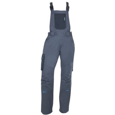 Ardon H9318 4TECH Dámske pracovné nohavice s trakmi šedo čierne