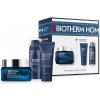 Biotherm Homme Force Supreme Biotherm Homme Force Supreme remodelačný denný krém pre regeneráciu a obnovu pleti 50 ml + Biotherm Homme Basics Line Shaving Foam pena na holenie pre citlivú pleť 50 ml +