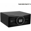 Digitálny hotelový trezor Serenity Zoom s podsvietenou klávesnicou, čierny SAG_DP_A19MOH