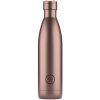 Termo fľaša z nerezovej ocele COOL BOTTLES Metallic Rose trojvrstvová 750 ml