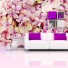 Sablio Tapeta Ružové kvety - 336x220 cm