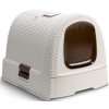 CURVER RATTAN toaleta pre mačky 51 x 38,5 x 40 cm krémová 00615-P16