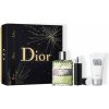 Christian Dior Eau Sauvage SET: Toaletná voda 100ml + Toaletná voda 10ml + Sprchovací gél 50ml pre mužov